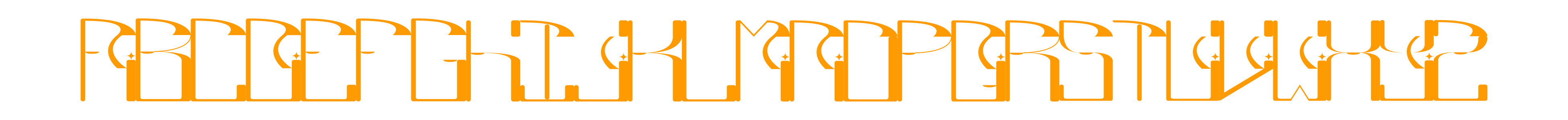 Wavefront Alphabet